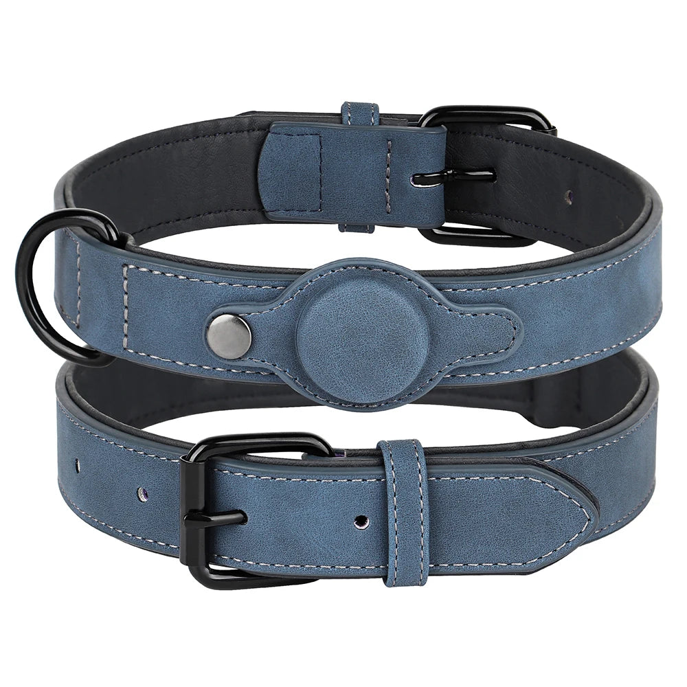 Adjustable Puppy Leather Collar